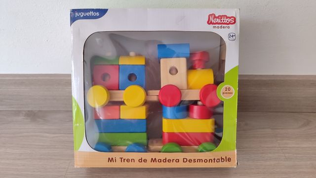 TREN DE MADERA DESMONTABLE