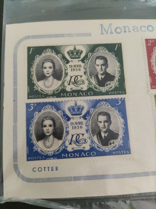 Sellos antiguos de Mónaco 