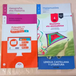 LIBROS DBH4, 4ESO