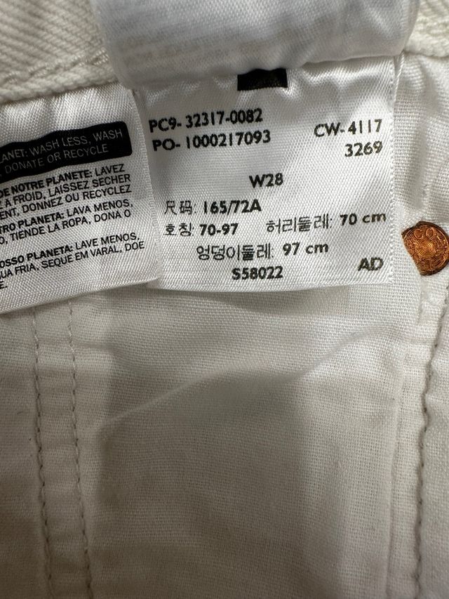 Shorts Levi’s mujer Talla 28