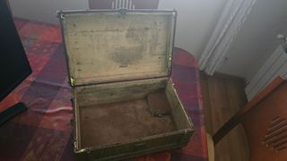 Joyero vintage metal