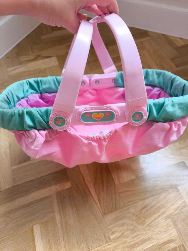 Cesta juguete porta bebé
