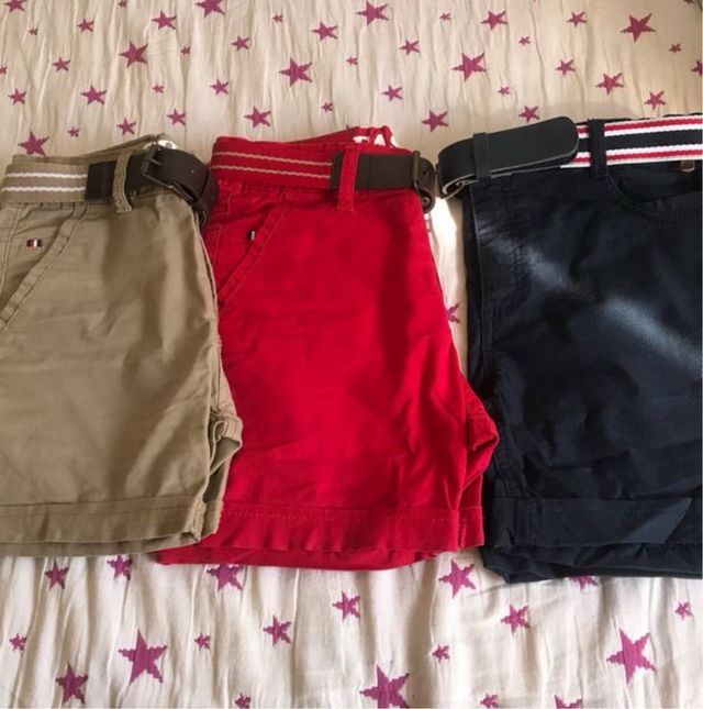 Lote depantalones cortos talla 10