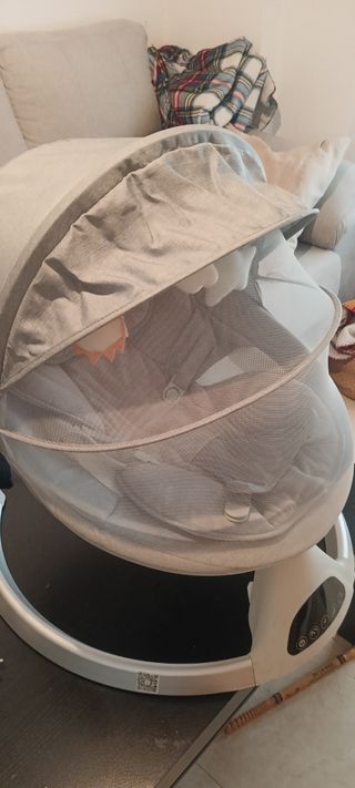 Amahaca bebe con música y movimiento