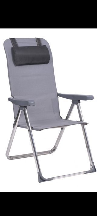 Tumbona aluminio playa grande