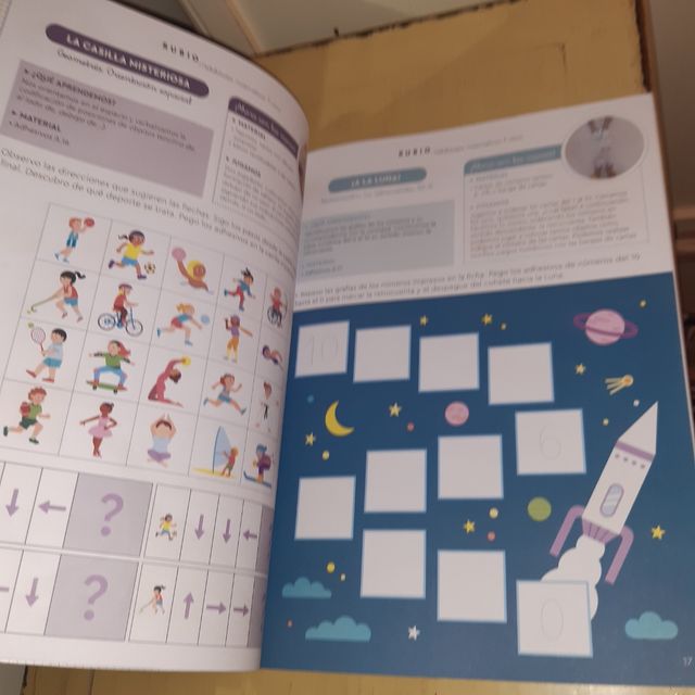 Cuadernillo matemáticas cinco años rubio