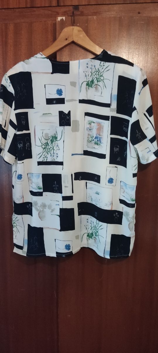 Blusa manga corta T48-50