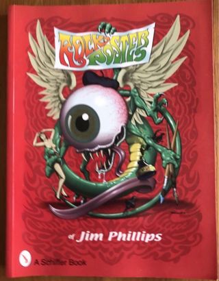 Rock Posters of Jim Phillips - Schiffer second hand for 35