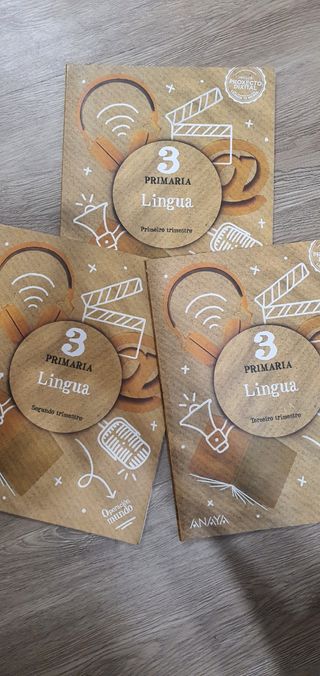 LIBROS LINGUA TERCERO PRIMARIA ANAYA