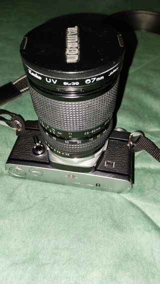 Olympus OM2N + objetivo 20-80 mm F3.5