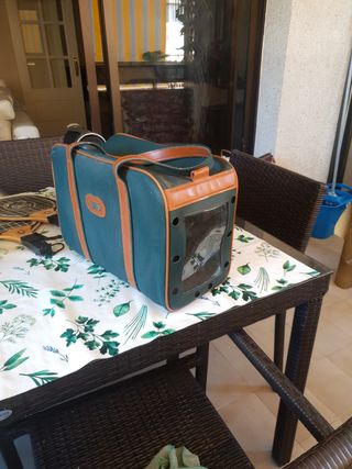 TRANSPORTIN, MARCA KDU.PARA PERRO PEQUEÑO O GATO