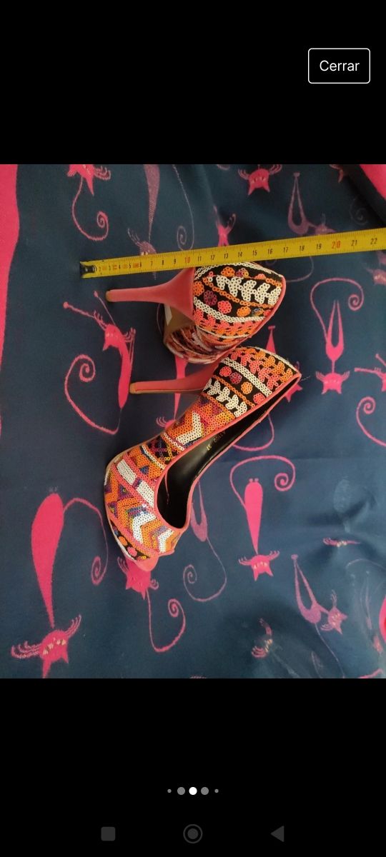 Zapato multicolor Buonarotti