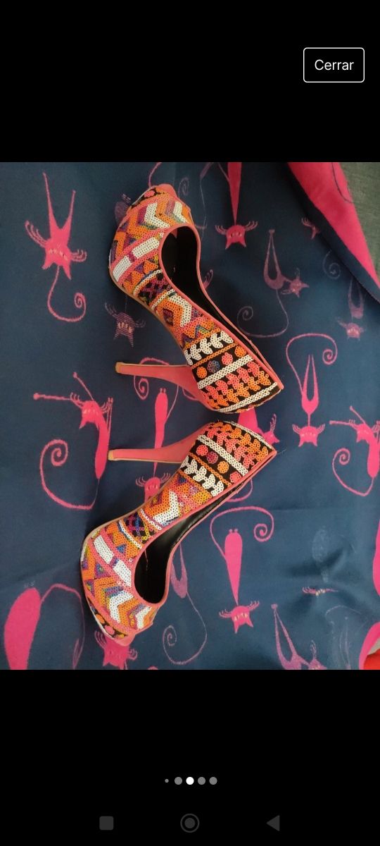 Zapato multicolor Buonarotti