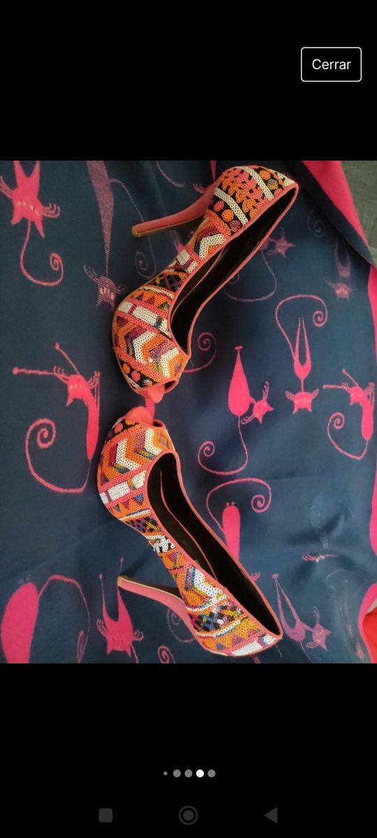 Zapato multicolor Buonarotti