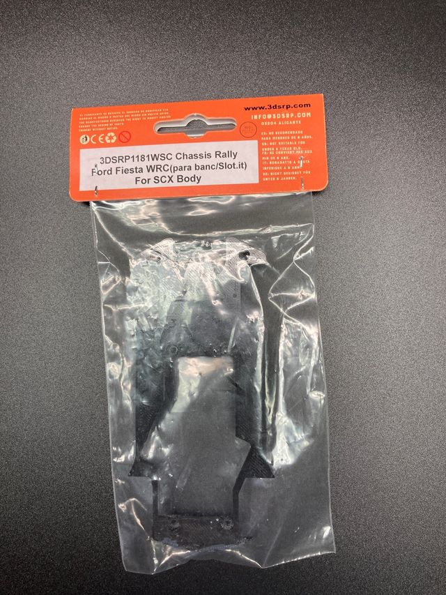 Chasis slot 3DSRP Ford Fiesta WRC Scalextric