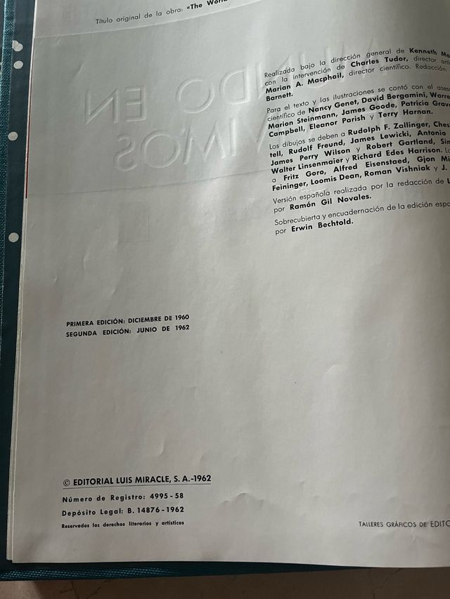 Libro El Mundo en que Vivimos LIFE