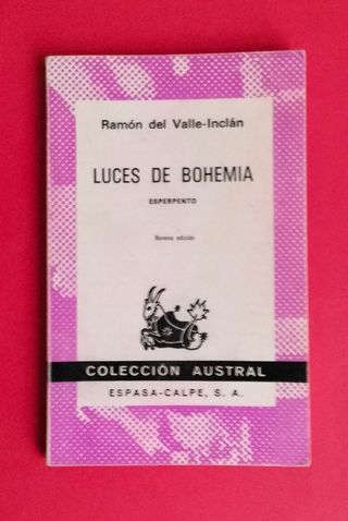 Luces de bohemia, de Valle-Inclán