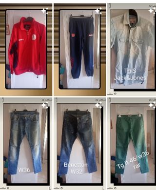 Set 6 pezzi abbigliamento ragazzo