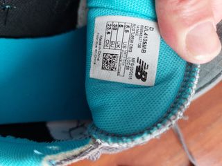 New Balance 410 Gris y Turquesa