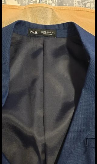 Traje Chaqueta Americana Pantalon Zara 13 -14 años