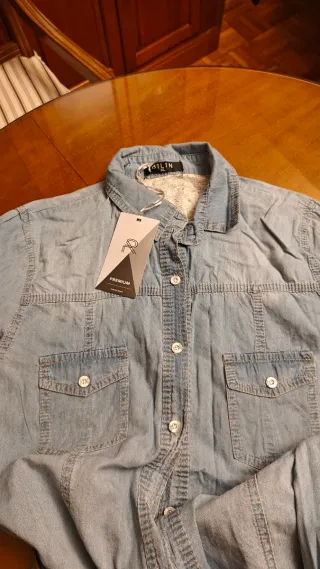 Camisa vaquera mujer