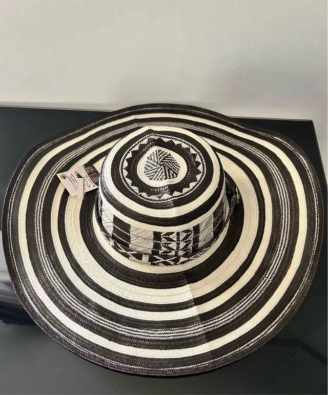 Sombrero colombiano Vueltiao 21 vueltas