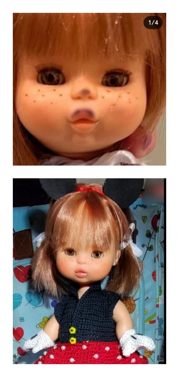 Restauraciones de muñecas.