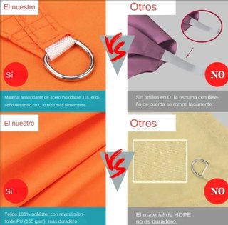 Toldo 2m x 4m