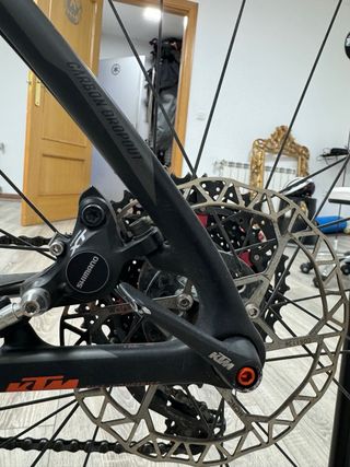 Bicicleta de montaña ktm