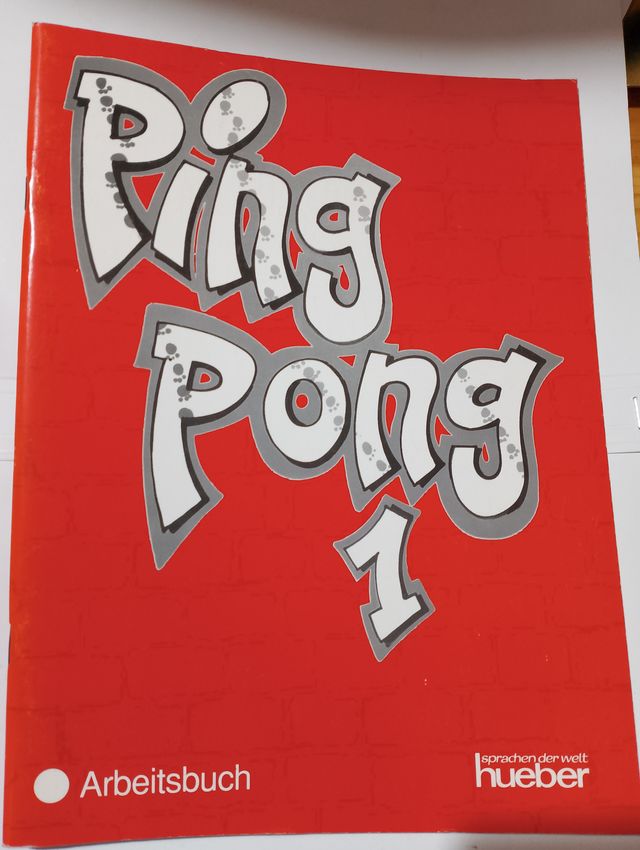 PIN PONG 1 , ARBEITSBUCH (ALEMAN EJERCICios
