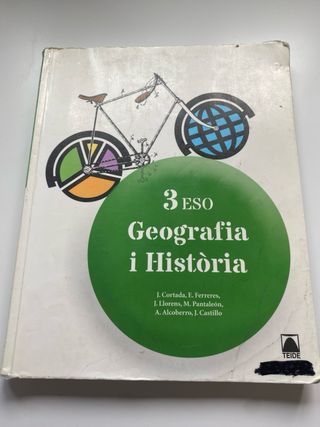 Llibre de text geografia i història 3 eso