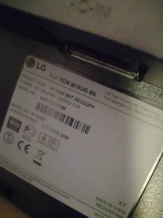 Monitor 19 pollici led