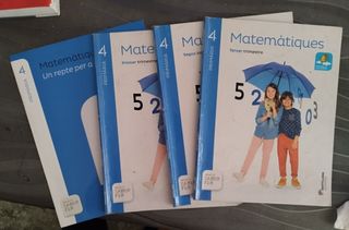 Libros de matemáticas 4 primaria