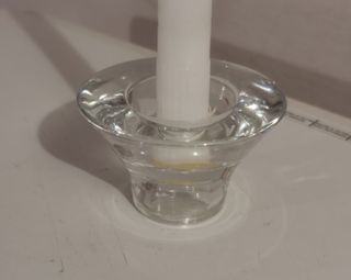 Portacandele Cristallo boemia 