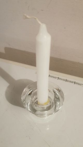 Portacandele Cristallo boemia 