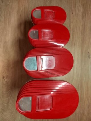 4 contenitore Barattolo con tappo