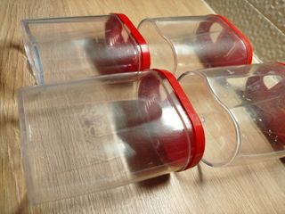 4 contenitore Barattolo con tappo