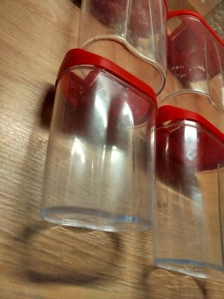 4 contenitore Barattolo con tappo