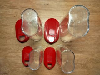 4 contenitore Barattolo con tappo