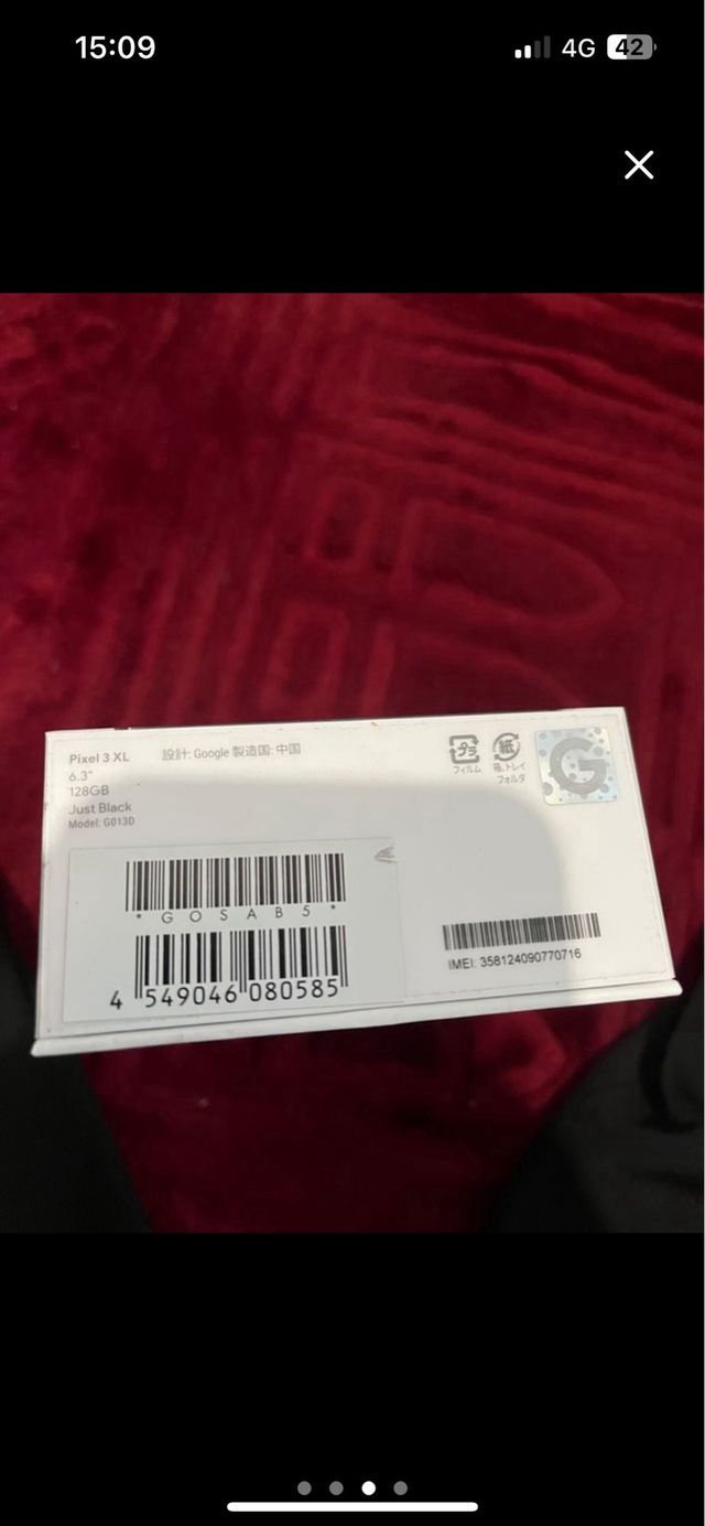 Google pixel 3XL 128GB nuevo