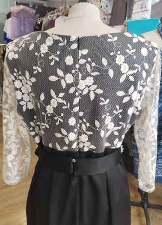 Vestido de Ceremonia Midi Talla 48