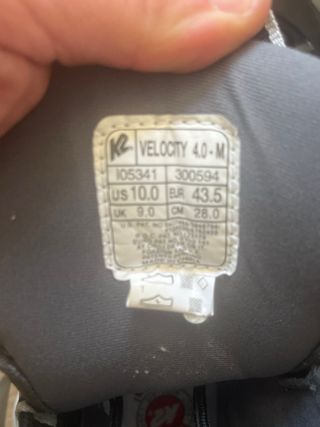 Patines k2 velocity 4.0