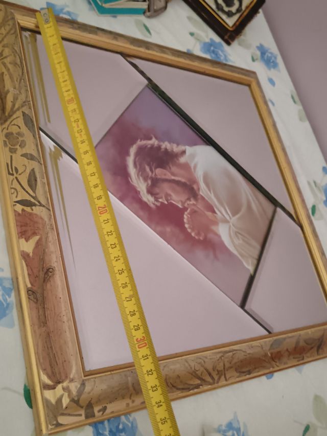 Quadro a specchio con disegno Arquati brer