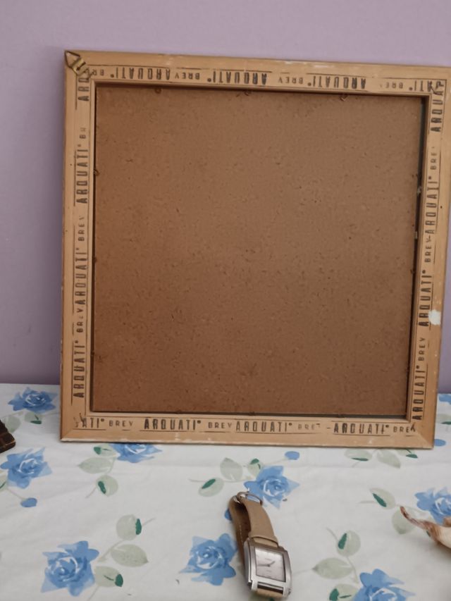 Quadro a specchio con disegno Arquati brer