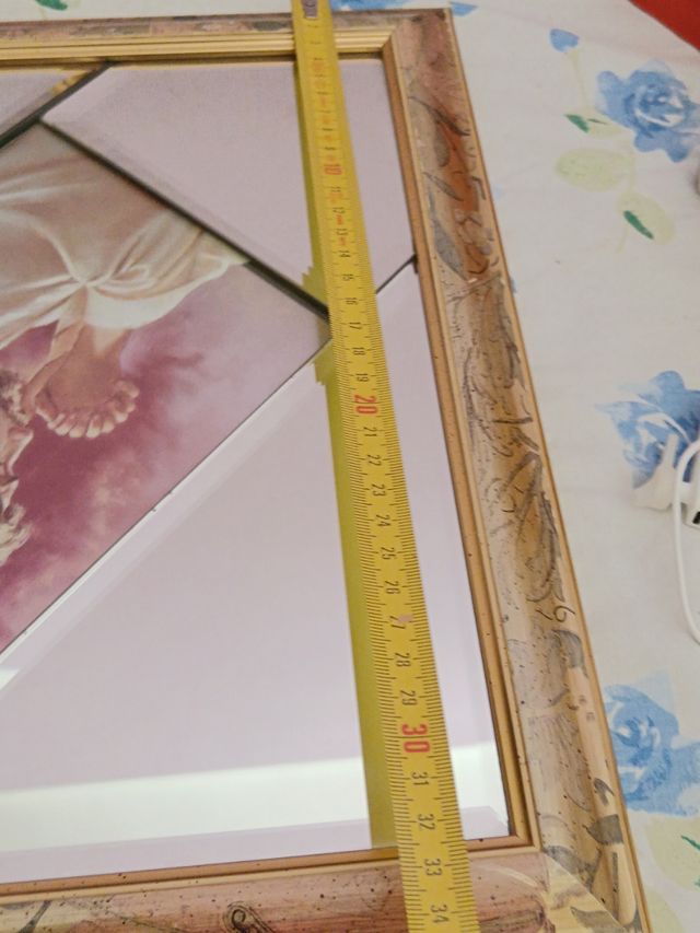 Quadro a specchio con disegno Arquati brer