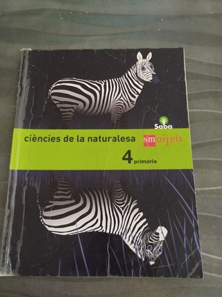 Libro ciències de la naturalesa 4 prim