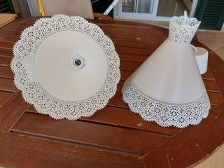 2 tulipas de techo grandes