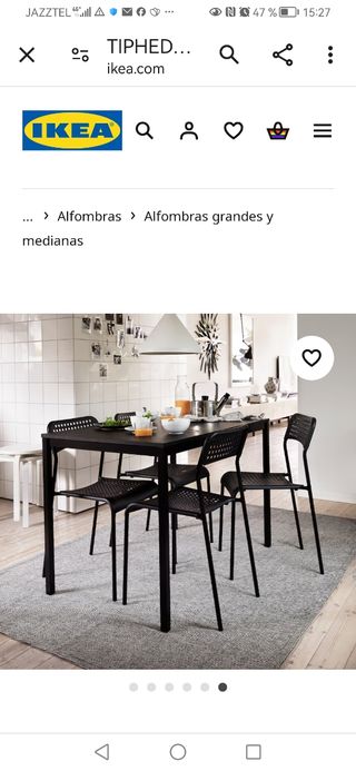Tres Alfombras ikea