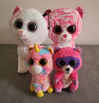 Peluche TY con occhi glitterati 2 misure
