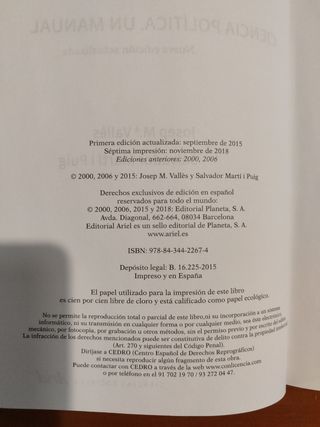 Libro Ciencia Política (UNED)